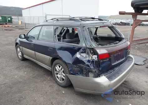 2002 Subaru Outback z USA, uszkodzony, nr VIN 4S3BH665627652087